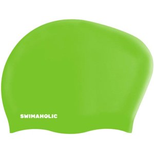 Plavecká čiapka pre dlhé vlasy swimaholic long hair cap zelená