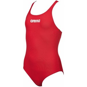 Dievčenské tréningové plavky arena solid swim pro junior red 28