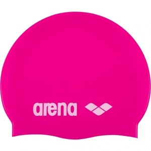 Plavecká čiapka arena classic silicone cap ružová