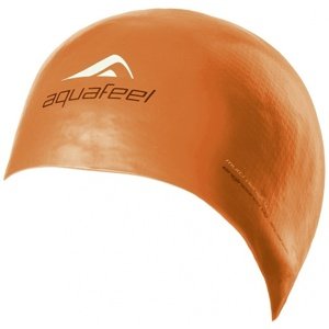 Plavecká čiapka aquafeel bullitt silicone cap oranžová