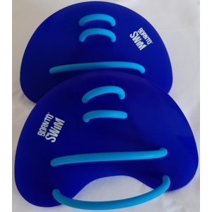 Plavecké prstové packy borntoswim finger paddles modrá
