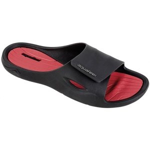 Pánske papuče aquafeel profi pool shoes black/red 47/48